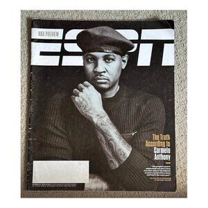 ESPN Magazine October 2018 Carmelo Anthony Exclusive Interview NBA Preview Issue
